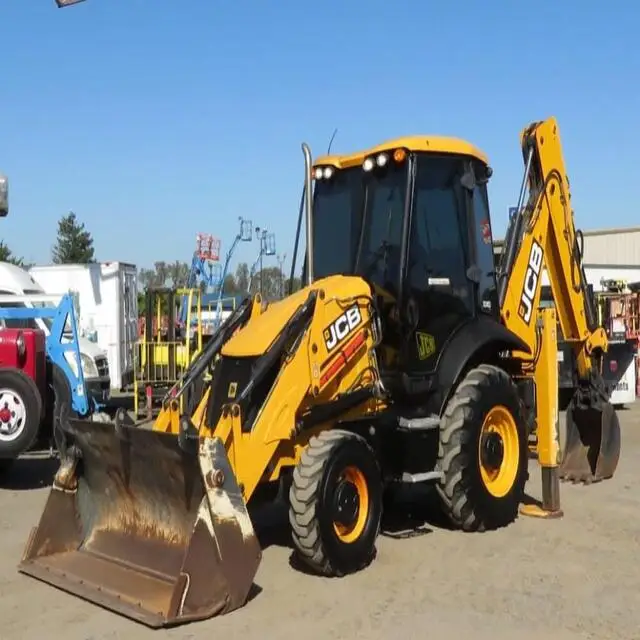 Used JCB 4CX Backhoe Loader in Good Condition JCB 3CX CAT 420F/CAT 416F Options Available 1 Year Warranty Yunnei Engine Brand