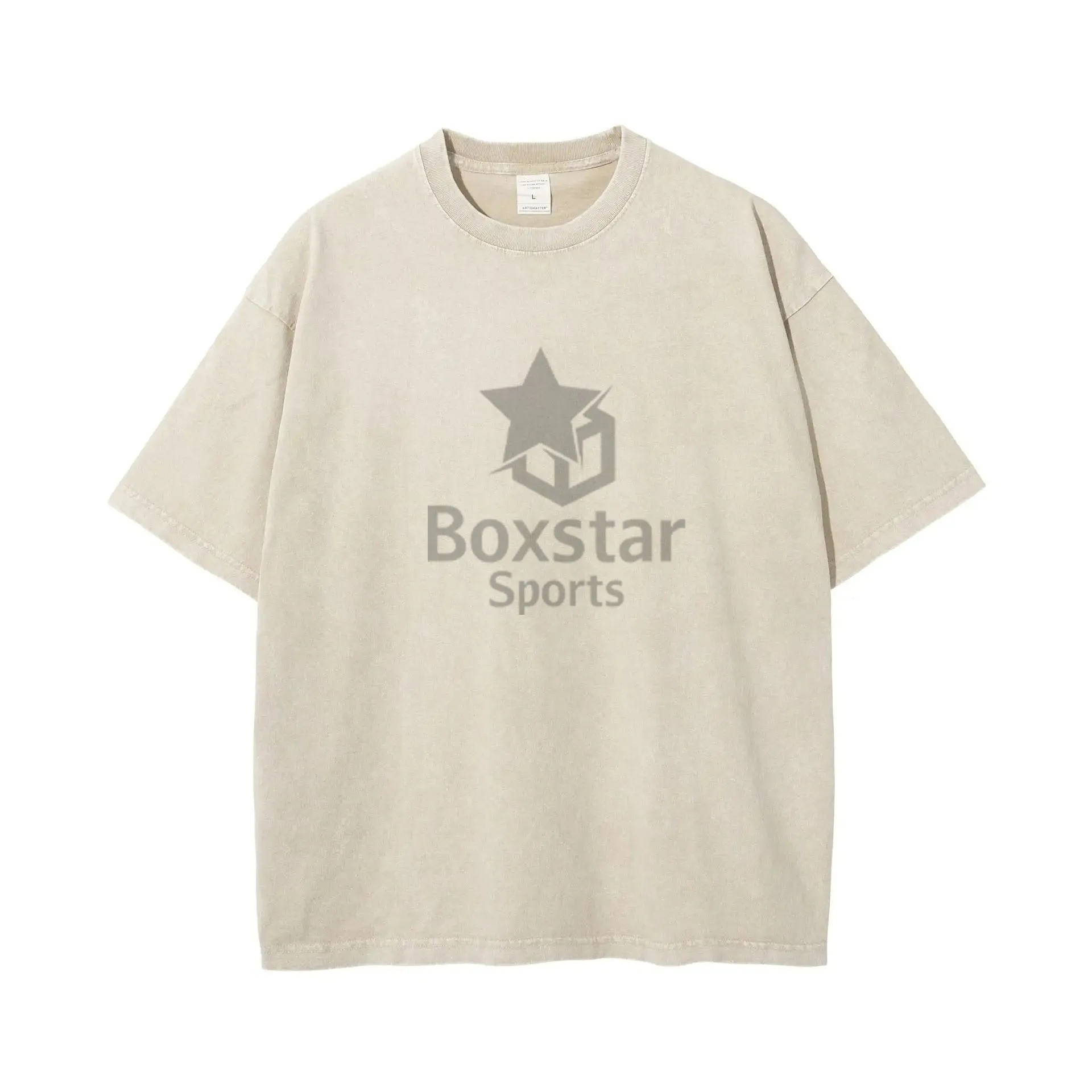 Distressed Men 100% Cotton T Shirt High Quality Blank Logo Custom Faded Oversized Stone Washed T Shirt
