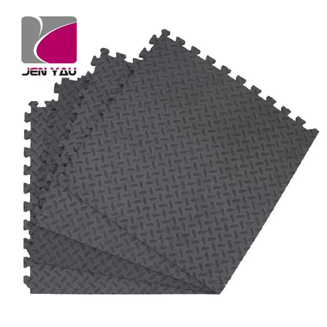 Extra Durable EVA Foam Fitness Mat Custom Color Training Exercise Gym Sport Mat 60X60X1.2cm