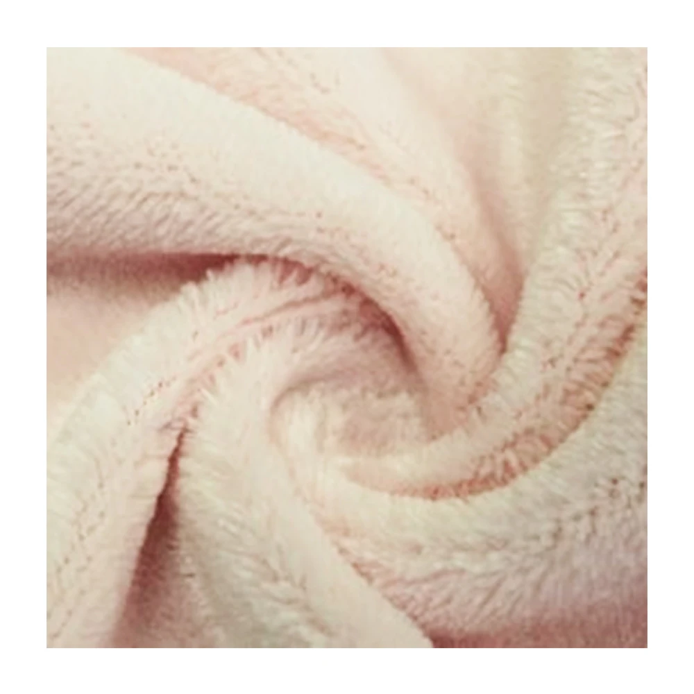 Thailand Textile High Quality 100% Knitted Fabric For Blanket Warm Super Mohair Multi Color