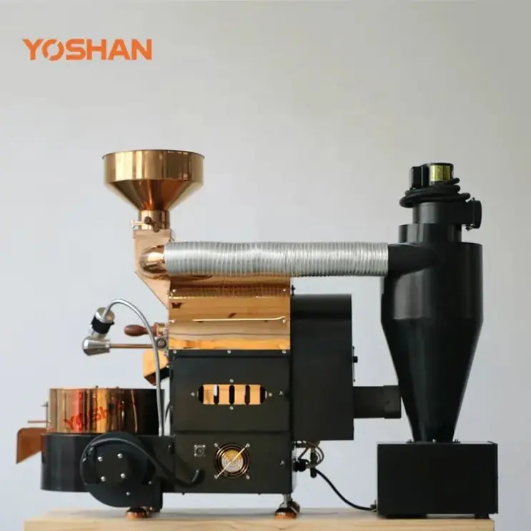 1kg 1.5kg 2kg small/home commercial electric coffee roaster machine/coffee roasters for sale/gas style CofFee bean roaster mill