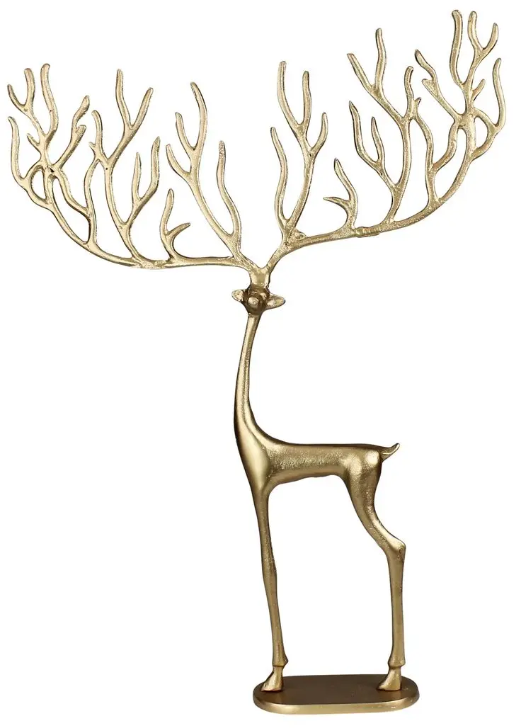 Bergen Reindeer Brass Swamp Deer Home decor