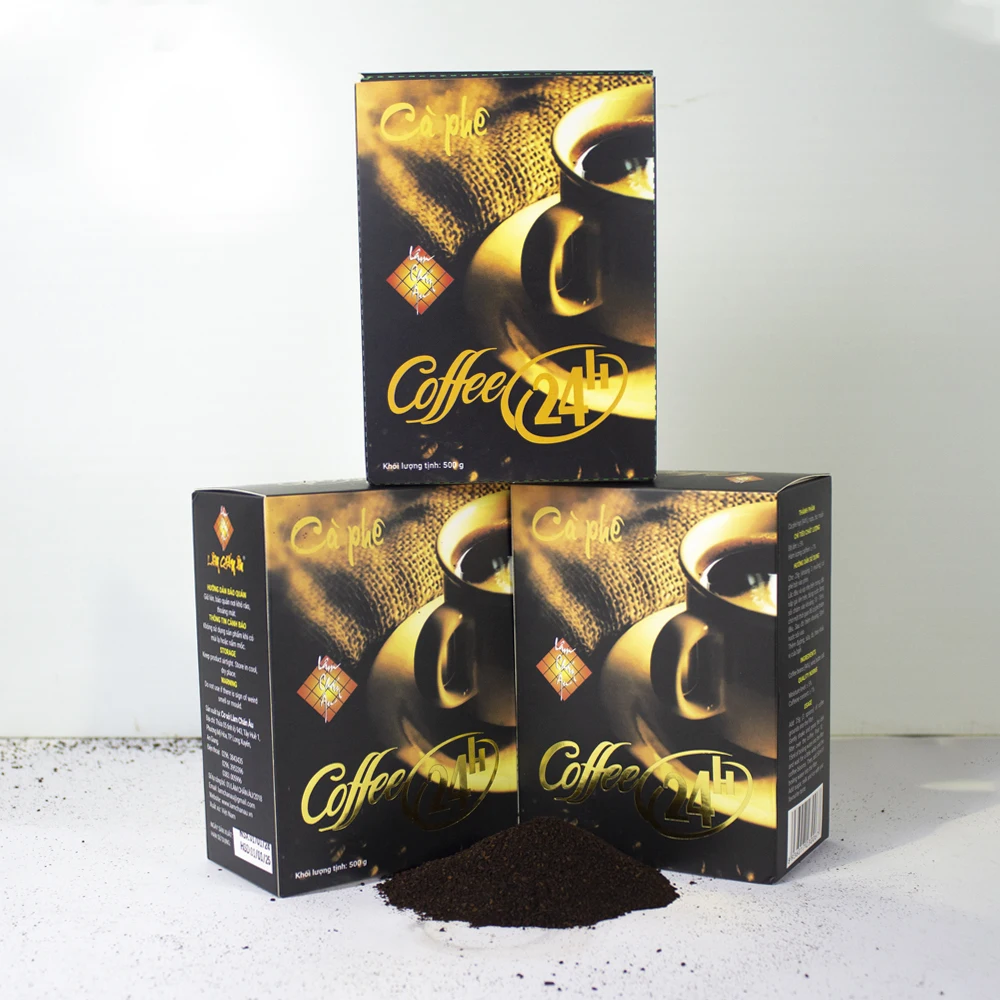 Energy Coffee Box Using As Ground Coffee Powder Hot Selling Use With Boiling Water New Arrival Best Seller From Vietnam Supplier