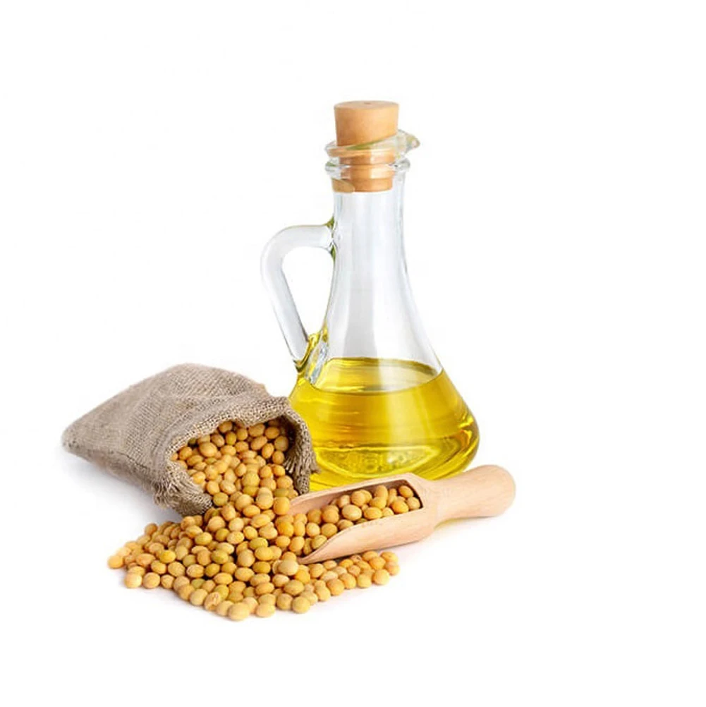 Soybean Oil 100% Vegetable Oil Made From Soybeans Good Quality No Wax Pure Yellow Color