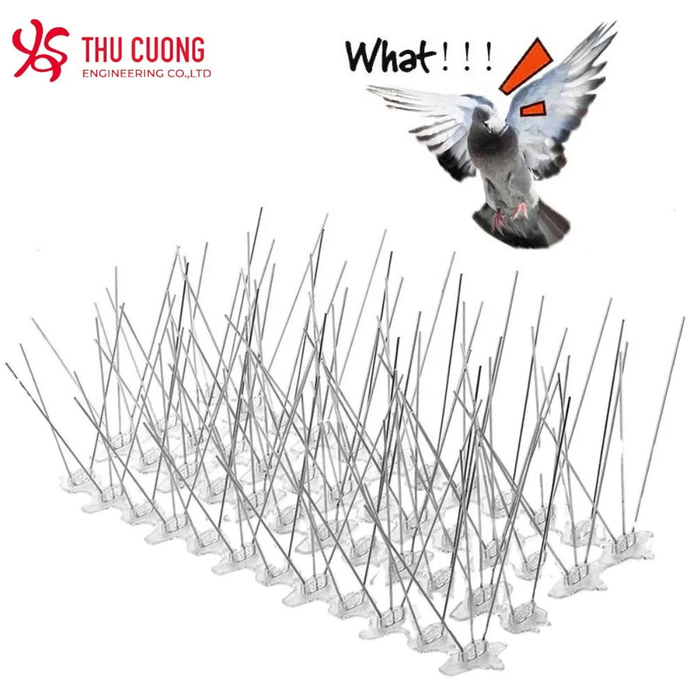 Лучшие продавцы товаров в 2021 году на Alibaba поликарбонатные шипы для птиц изготовлены из 304 проволочных шипов нержавеющей стали и пластиковой основы