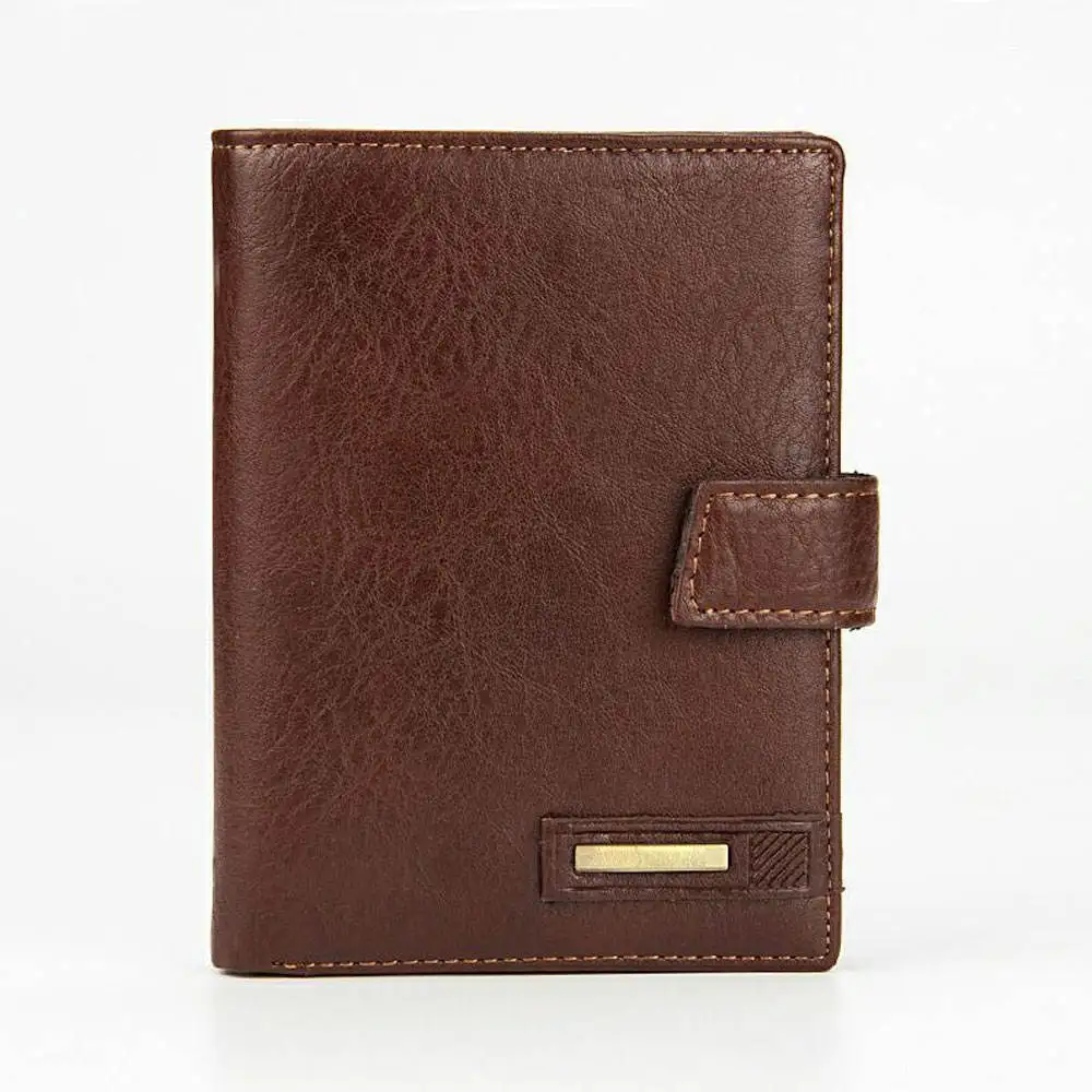 Мужской маленький бумажник из ПУ кожи