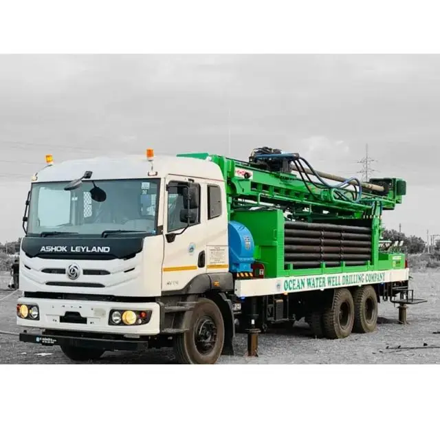 SUNROKC 1000 DTHR-AUTO Loader Core Water Well Drilling Rig Two Orbital Hydraulic Motor Diesel Crawler Well Drilling Machines