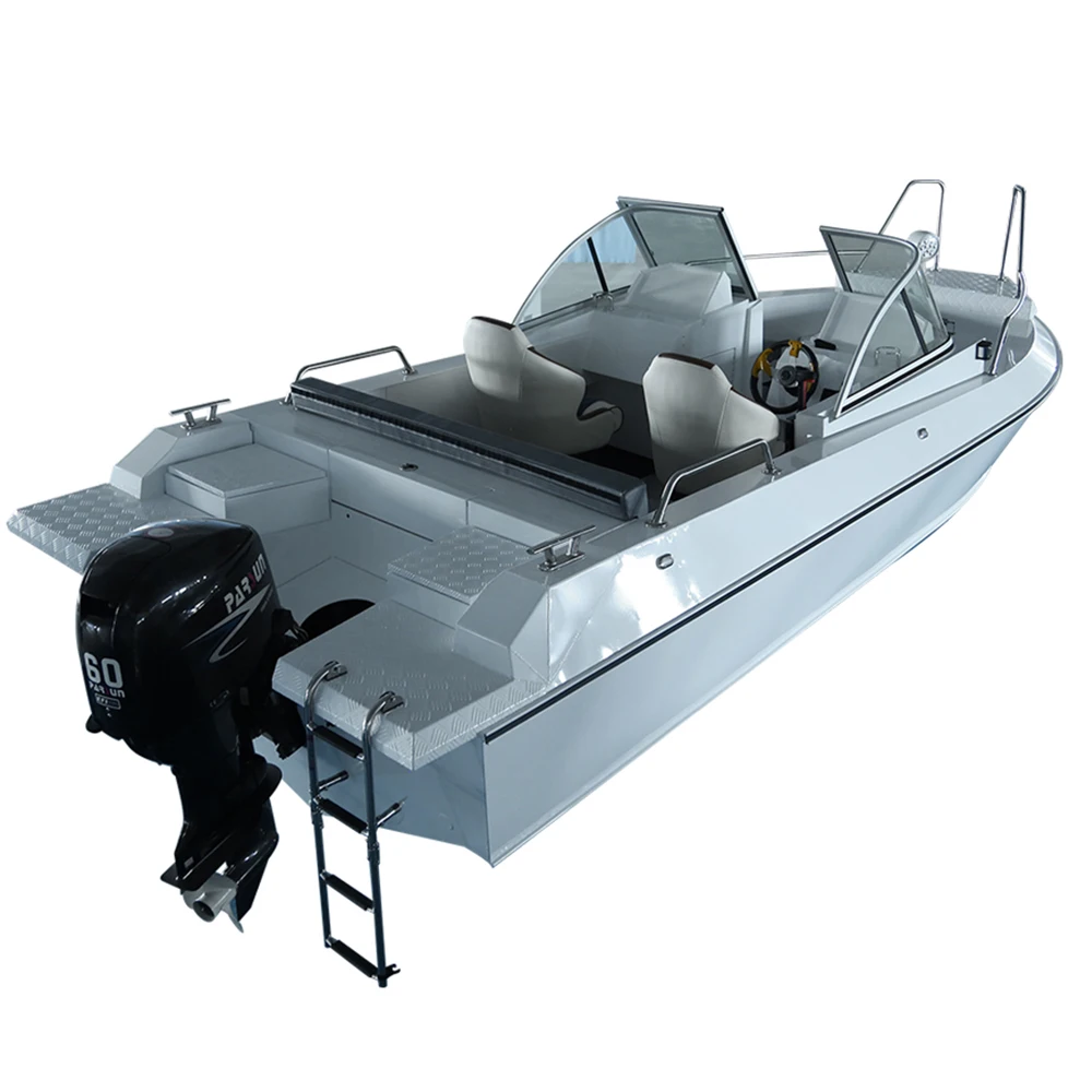 Factory Hot Sale Cheap Aluminum Fishing Boat Speed Boat For Sale With Engine And Trailer