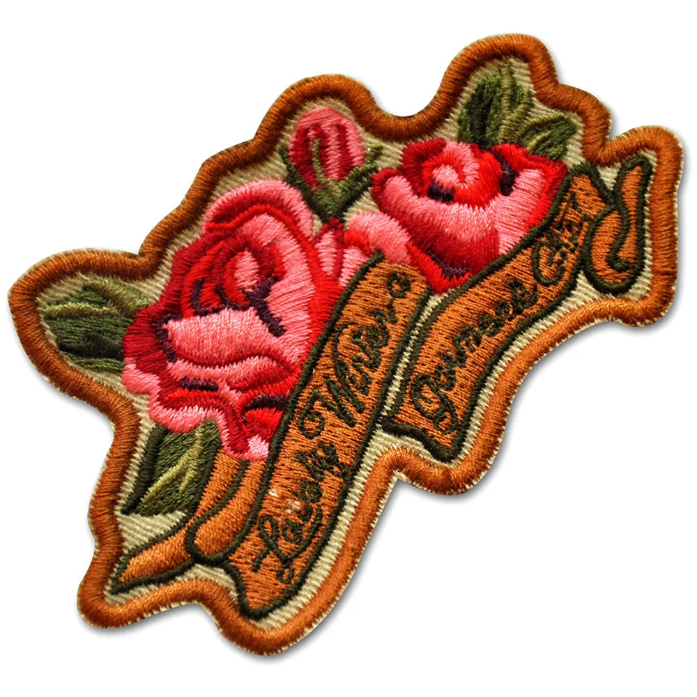 Вышитые значки оптом с индивидуальным логотипом утюгом объемные нашивки для одежды