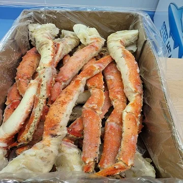 Frozen Snow crab and king crab