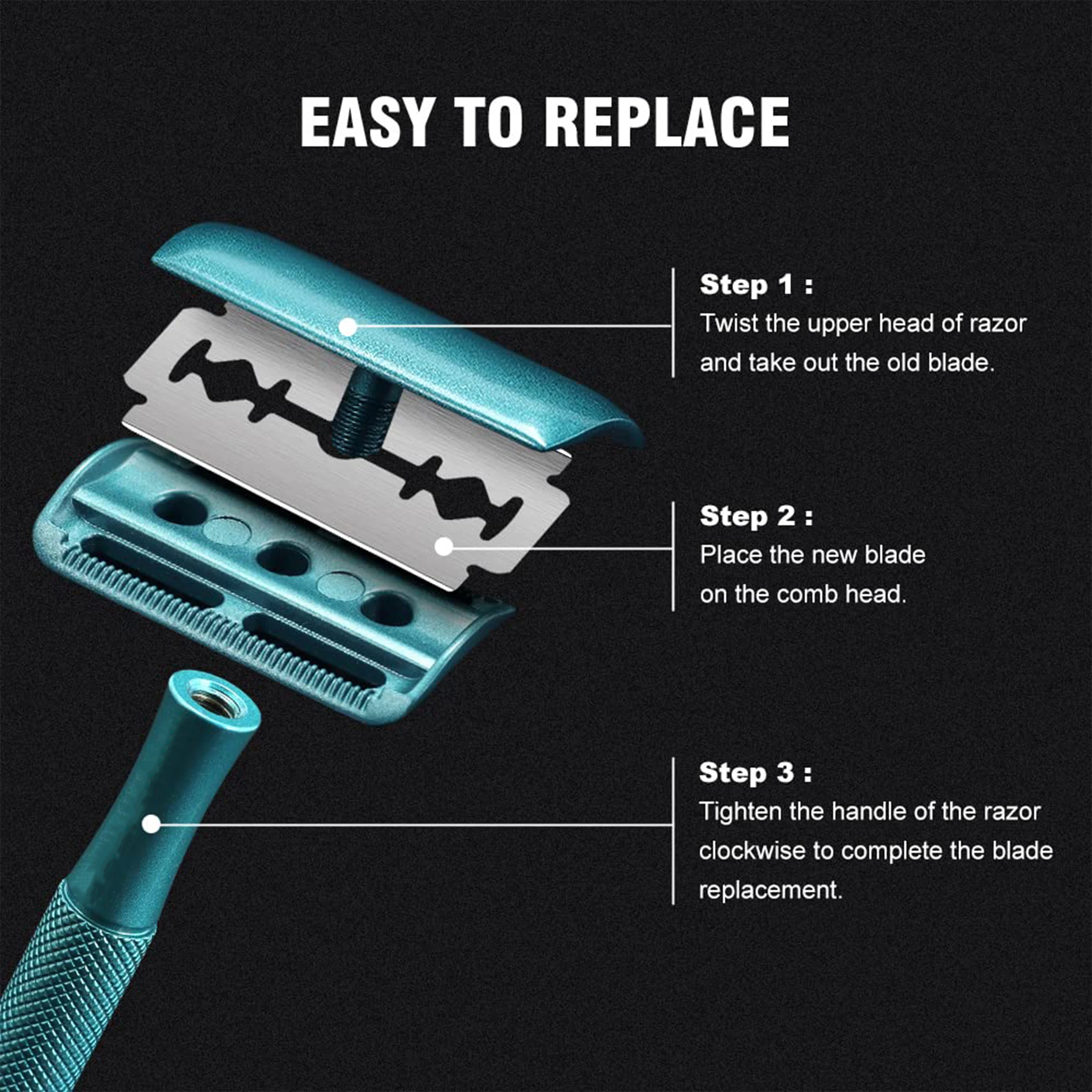 IBERIA Custom Premium Professional Straight Razor With Single Blades Barber Straight Razor Wholesale High Quality Shaving Razor.