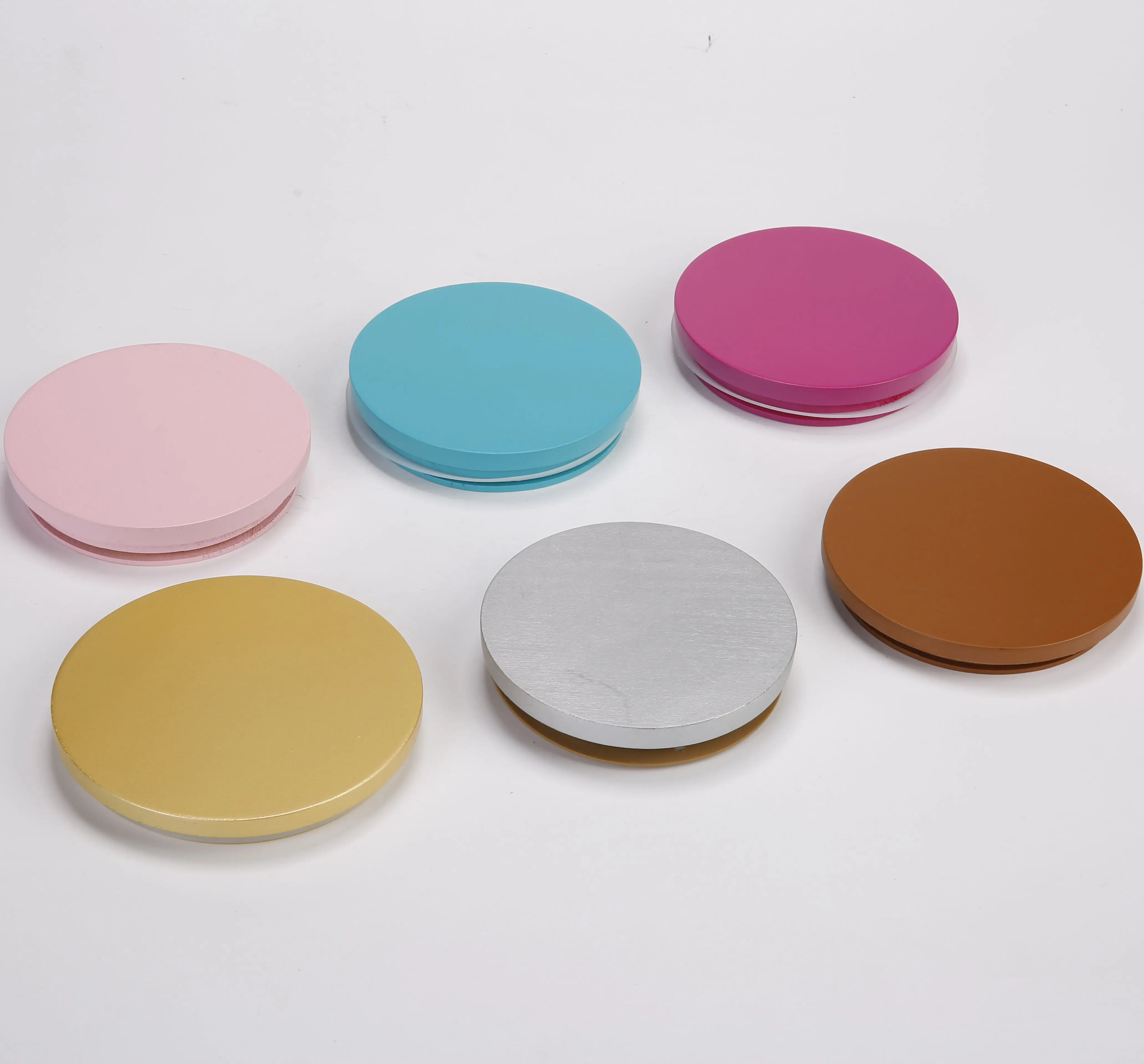 High Quality Custom Wooden Candle Lid Silicon Gasket Modern Home Style Color-Painted Essential Oil Scented Jar Polished