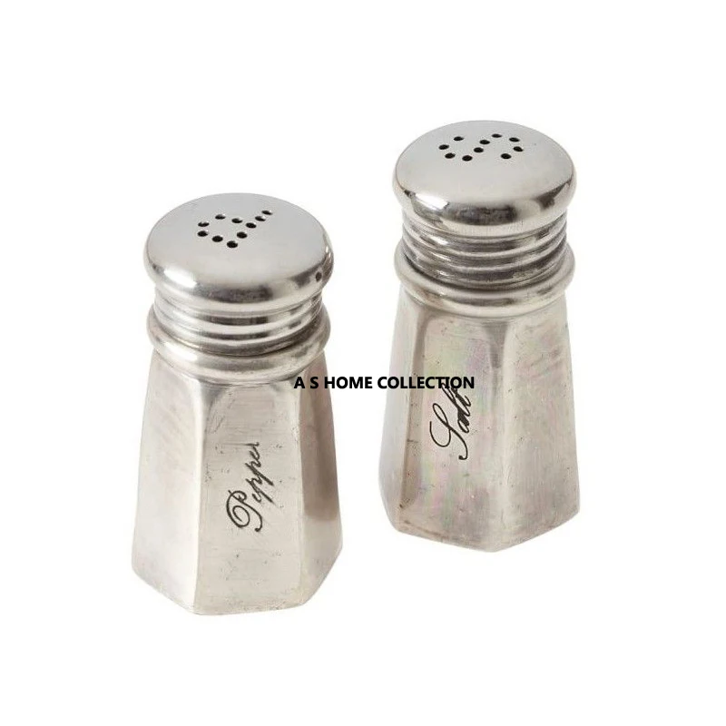 2024 new product Wholesale kitchen 9oz metal Spice jars salt shaker plastic spice container