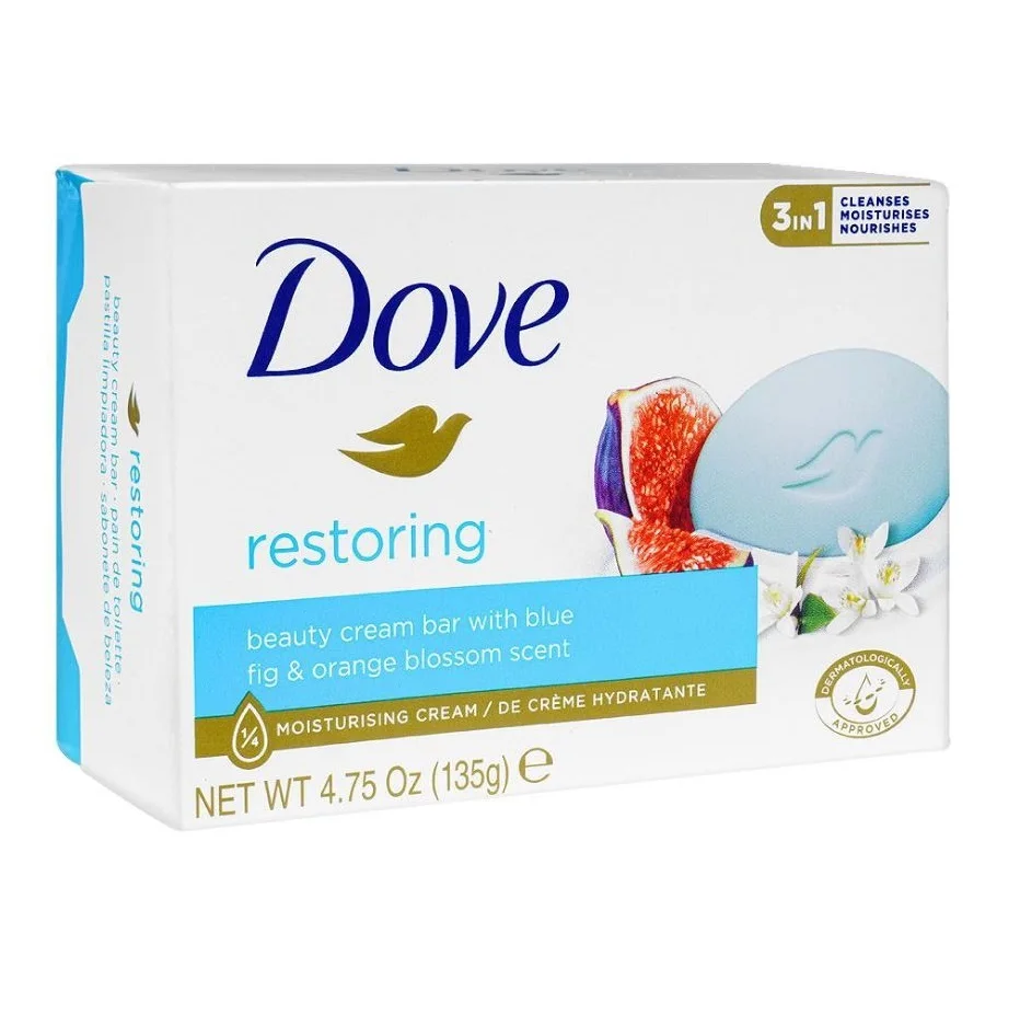 Wholesale original European standard all flavors Dove Cream Bar Bath soap/Original Dove Bar Soap 100g 135g