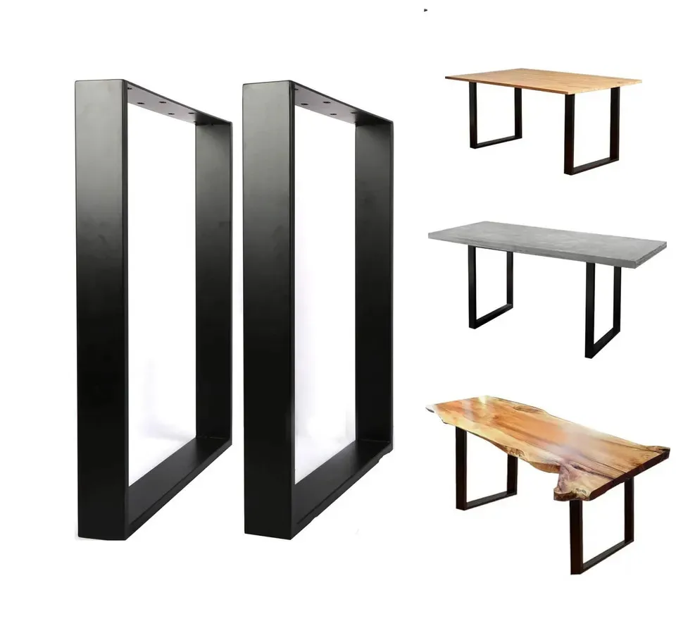 Coffee Office DIY Table Legs Outdoor Bench Desk Bar Furniture Desk Metal Modern Design OEM Dining Adjustable Aluminum Furniture