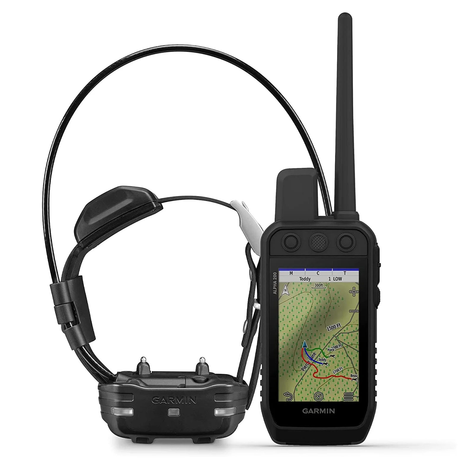 Discounted Price On Original Garmins Alpha 200 Bundle, Includes Handheld and TT 15 Dog Device, Multi-dog Tracking GPS and Remote