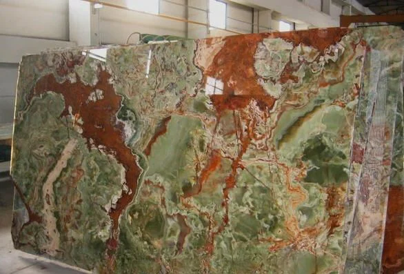 Pakistan Elegant Multi Green Onyx Slabs, 100% Natural Stone Multi Green Onyx Marble Slabs, Multi Green Onyx Marble Slabs