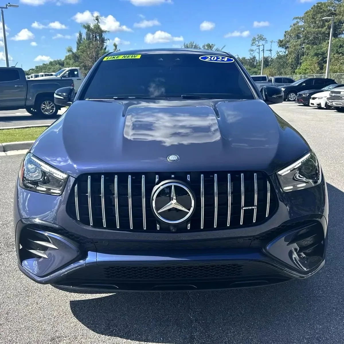 2024 Mercedes-Benz GLE AMG 53 внедорожник с механической коробкой передач кожаные сиденья R16 шины для бензинового и газового топлива левый рулевой привод