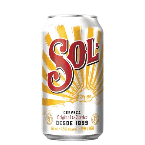 Пиво Sol больше 330 мл