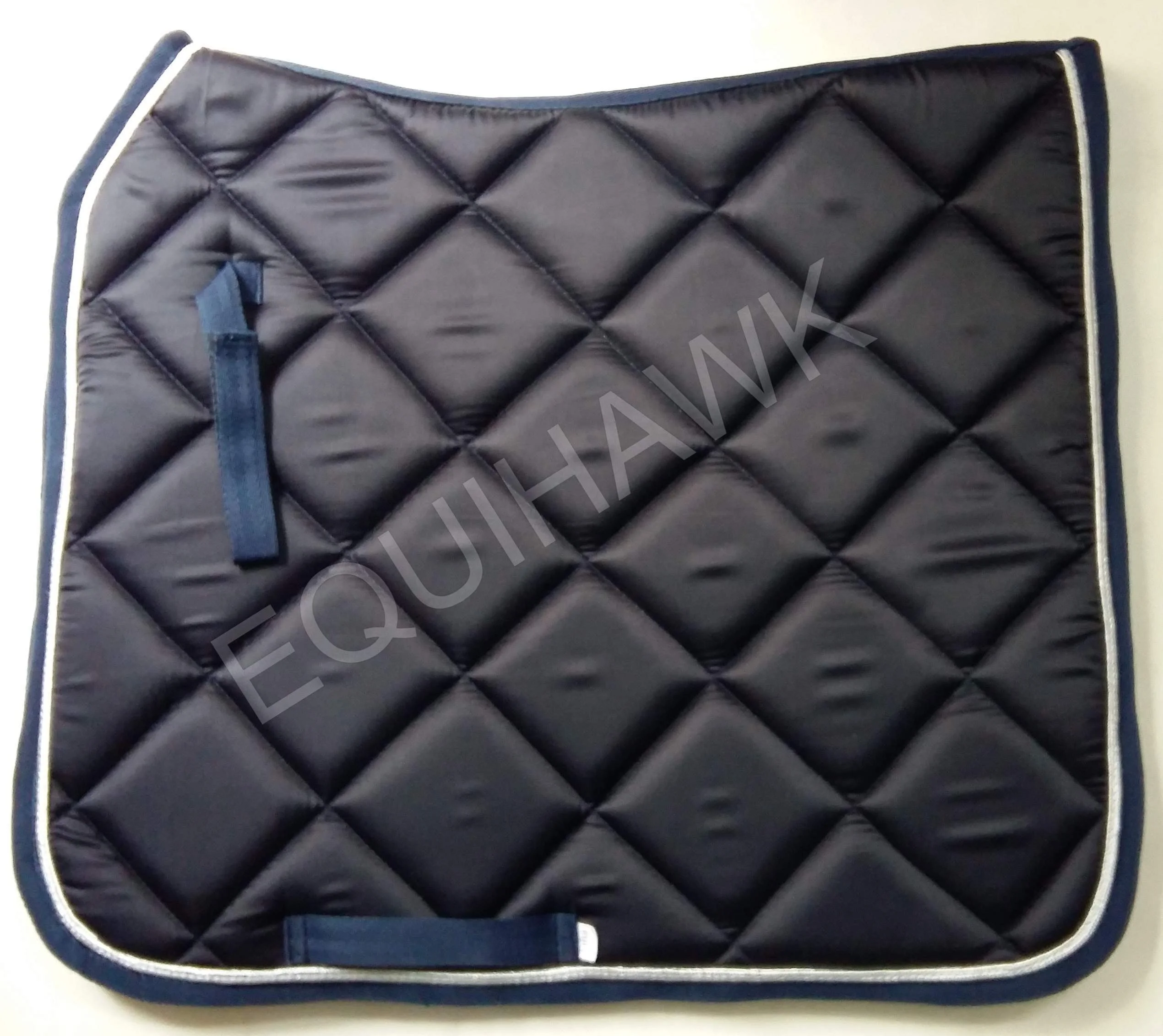 Professional Factory Horse Product Satin Fabric Saddle Pads Ready To Ship Clearance Price Brand New Saddle Pads Equestrian