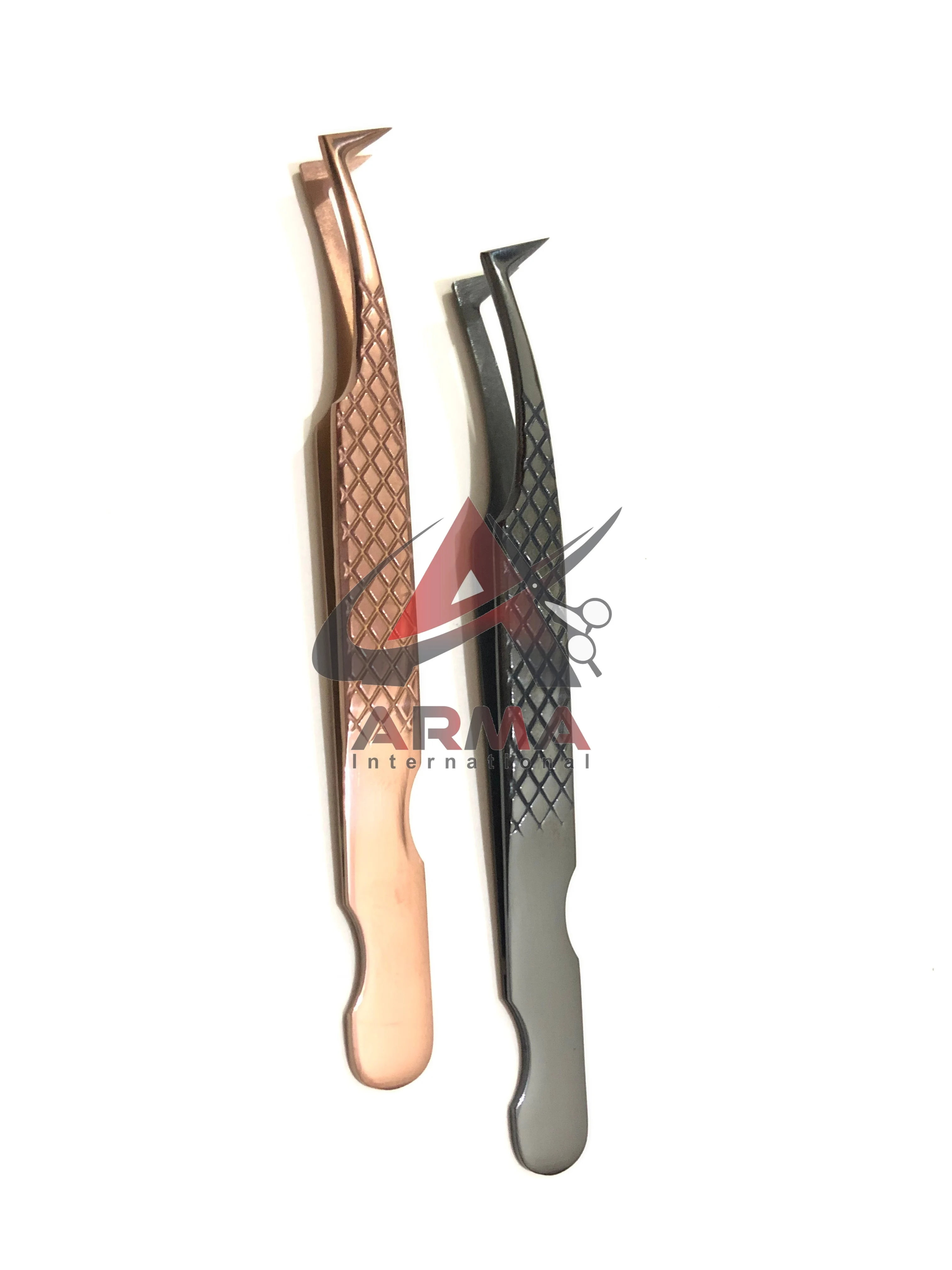 Hot Selling Tweezers For Eyelash Extension Sustainable Stainless Steel Private Label Boot Volume Lash Tweezers