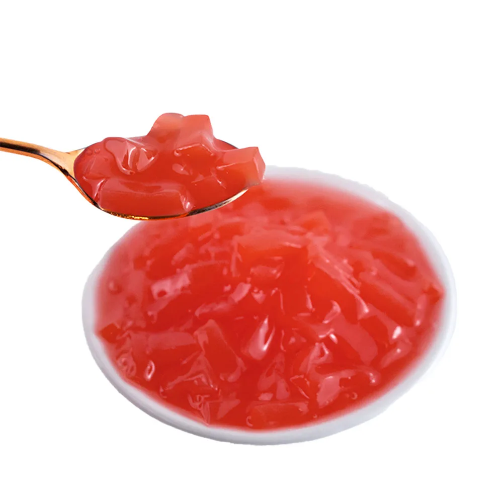 Jiuzhou_ Strawberry Coconut Jelly  -3.85kg- Best Taiwan Bubble Tea Supplier