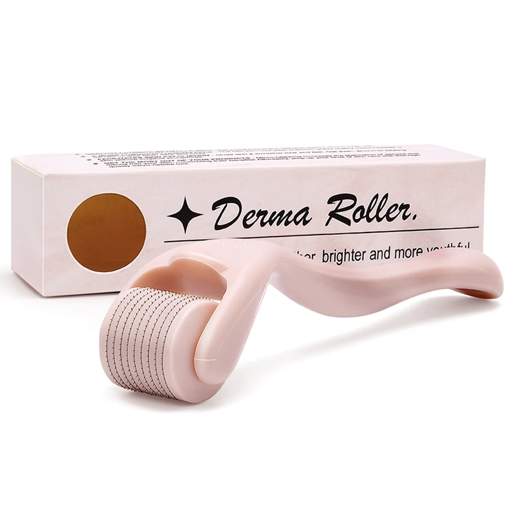 3 in 1 540 needles derma roller for hair derma roller set system microneedle roller