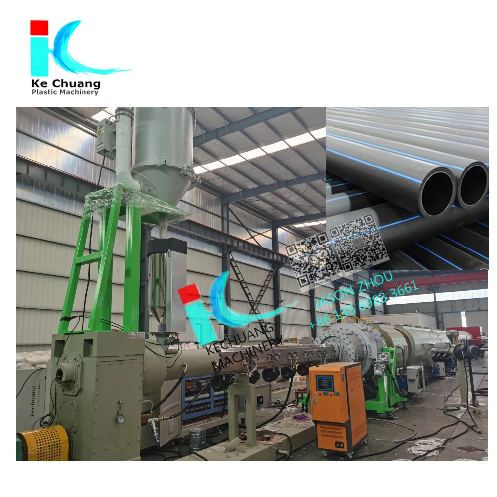 110mm  250mm  315mm PLASTIC HDPE/PP PIPE MAKING MACHINE FOR WATER SUPPLY