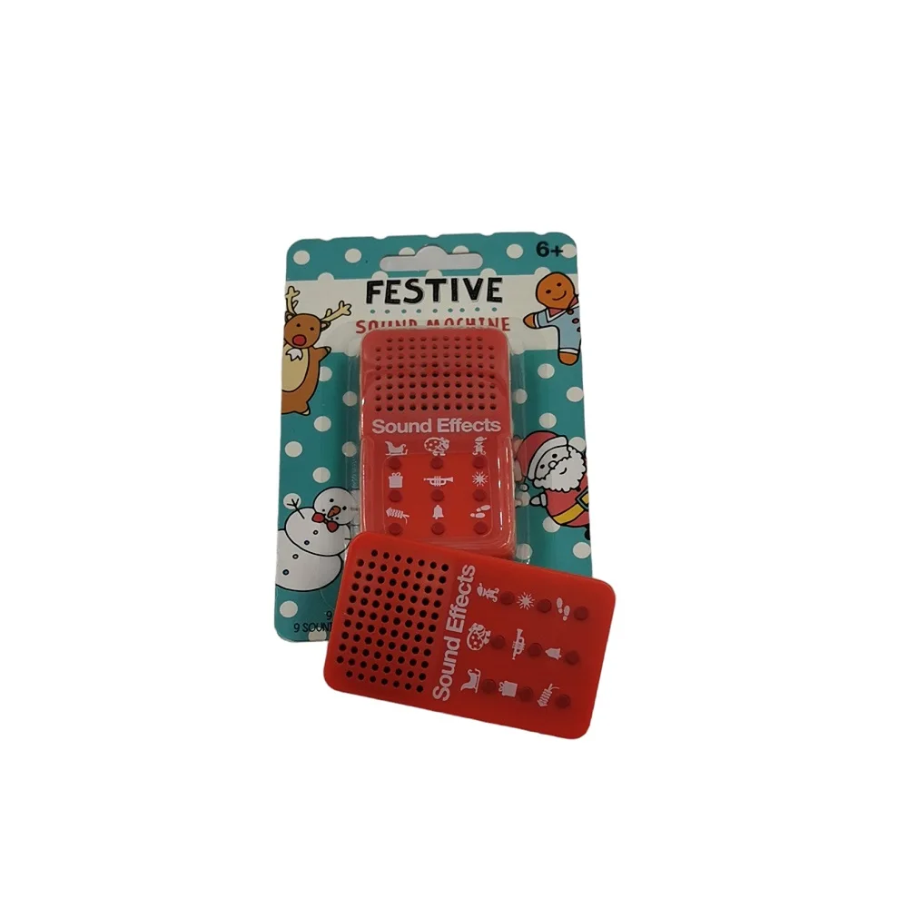 OEM preset sound Small size 9-button button seasonal Christmas gift sound box
