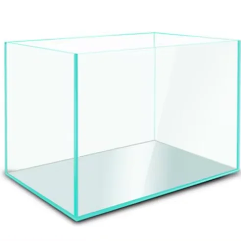 Customized fish tank Aquarium Large Ultra White Clear Glass Fish Tank Salt Water Aquarium Tank