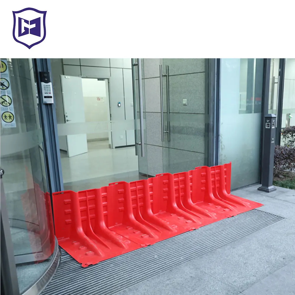 Portable Movable Combination Type Water Diversion Barriers for Flood Protection