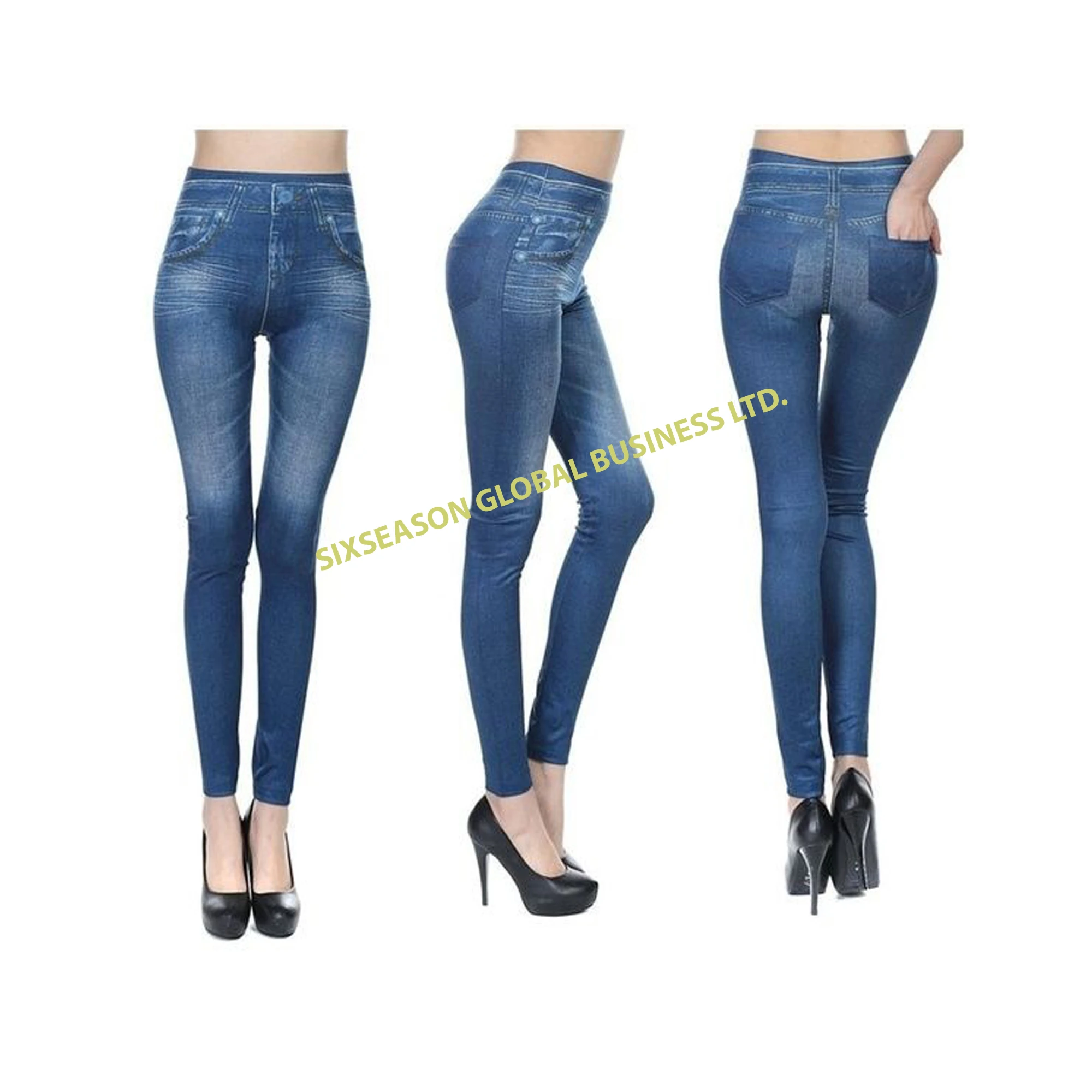 100% High Quality Super Skinny Spandex Destroy Ladies Denim Pants Export Oriented New Style Custom Casual Straight Bangladesh