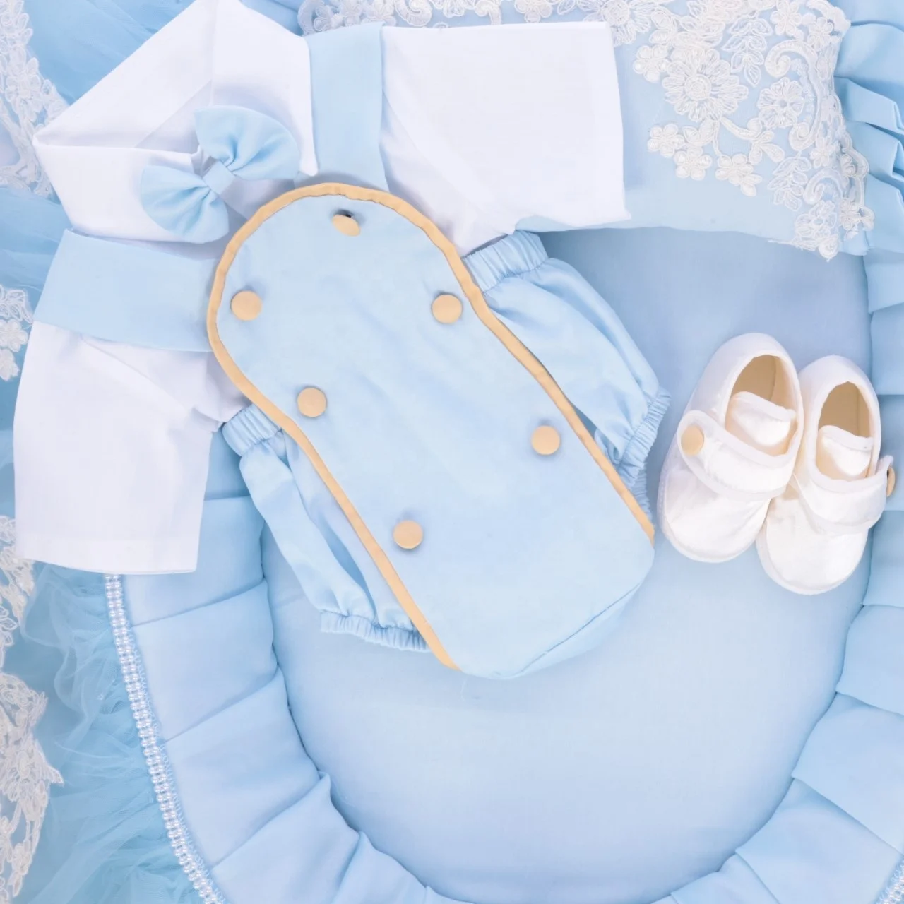 High Quality Modern New Design Newborn Birthday Spring Wholesale Custom Baby Boy Clothes Babynest Wholesale Custom Kids Babies