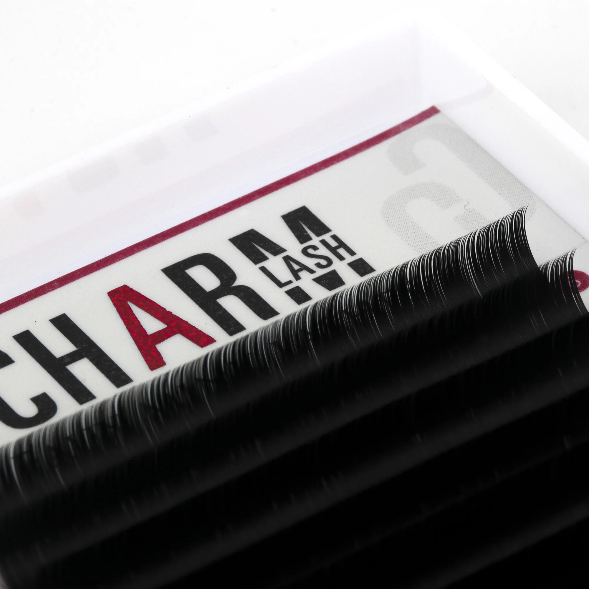 CharmLash 25 mm mink lashes korean pbt velvet eyelash extensions C CC D DD mink lash trays wholesale manufacturer