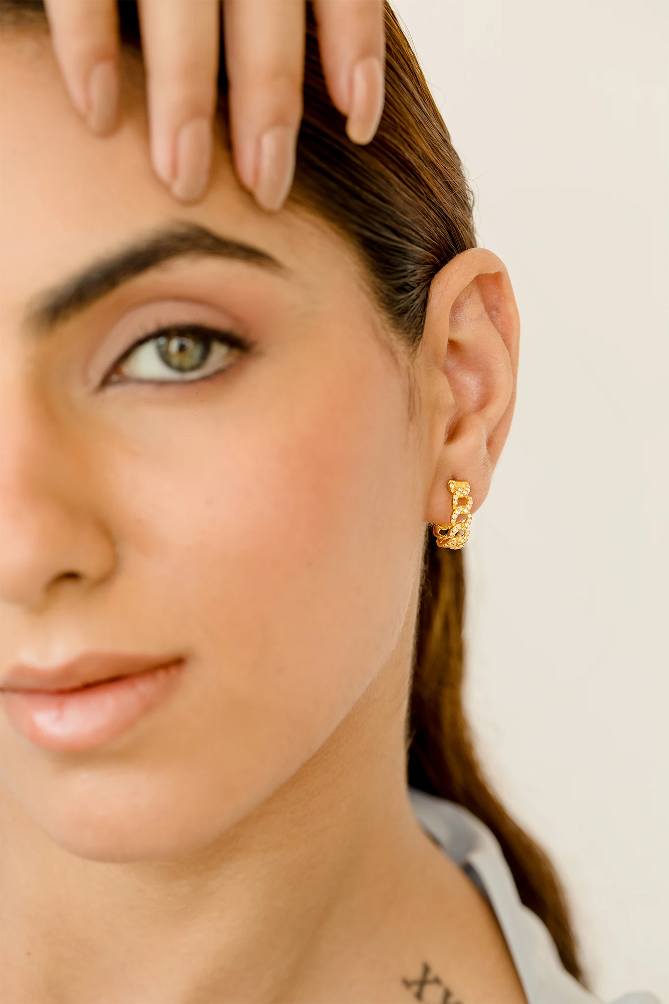 Earrings Set Luxury New Design Solid Gold Fine Jewelry Earrings With Real Diamonds earrings For Sale