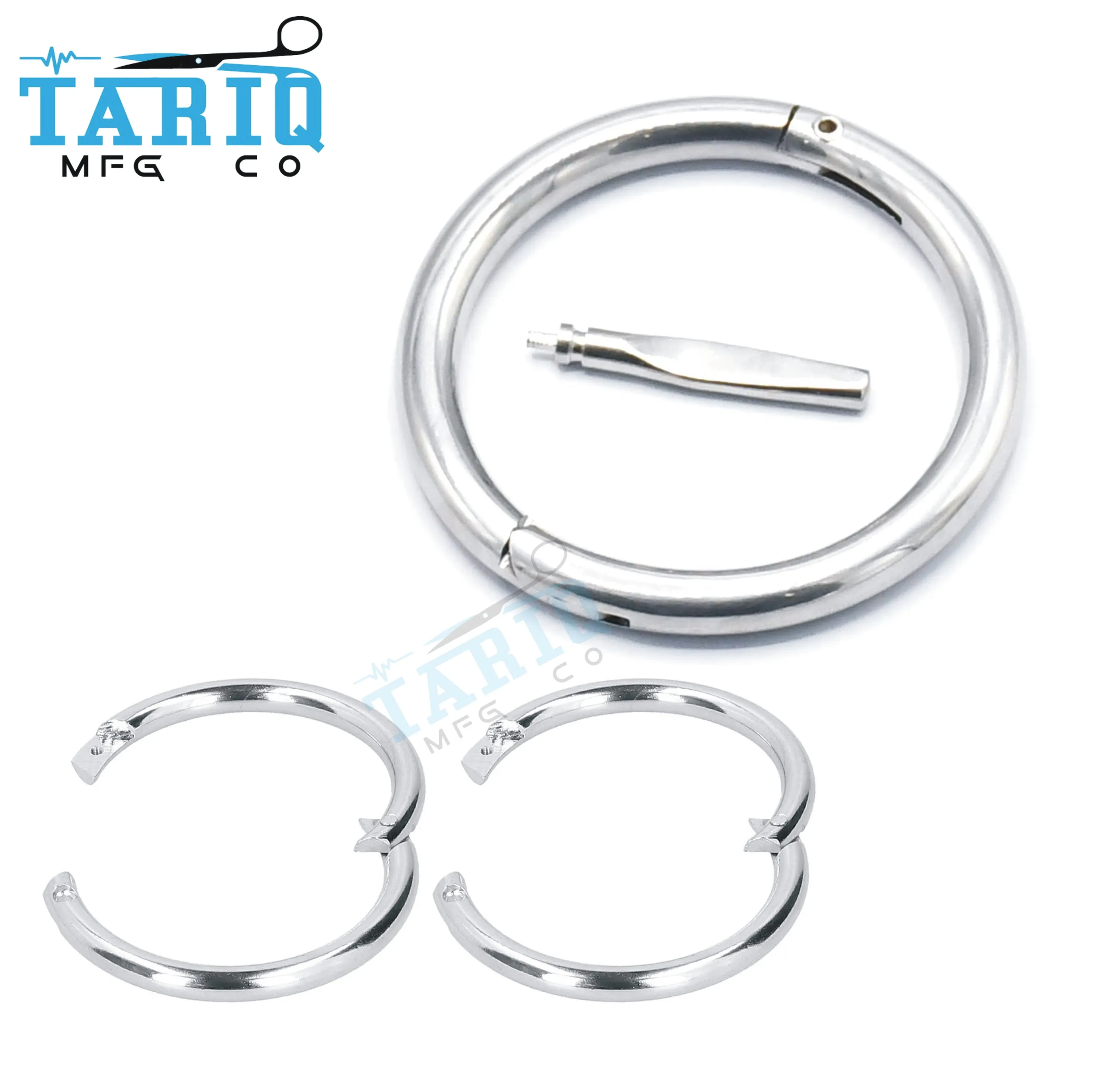 High Quality Veterinary Instruments Stainless Steel Bull Nose Ring for Sale High Quality Manufacturing Customized