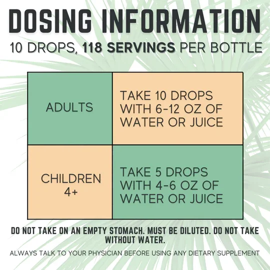 Good State Top Grade Liquid Ionic Zinc Ultra Concentrate by Good State for Immune Support | No-GMO Pure Dietary Supplement