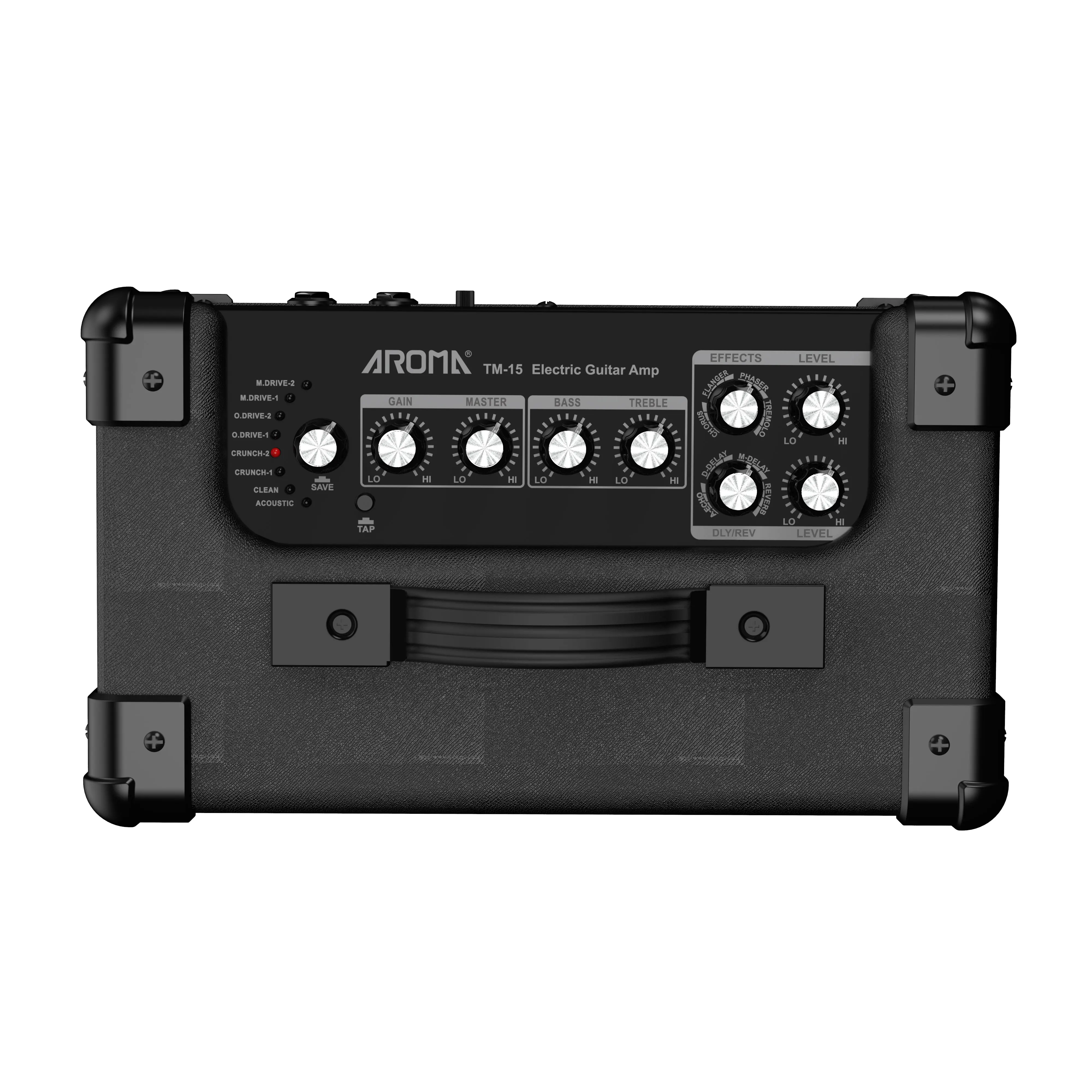 Wholesale OEM Custom Portable 15W 3 Inch Mini Guitar Amplifier Musical Accessories DriveTreble Middle Bass Guitar Amplifier