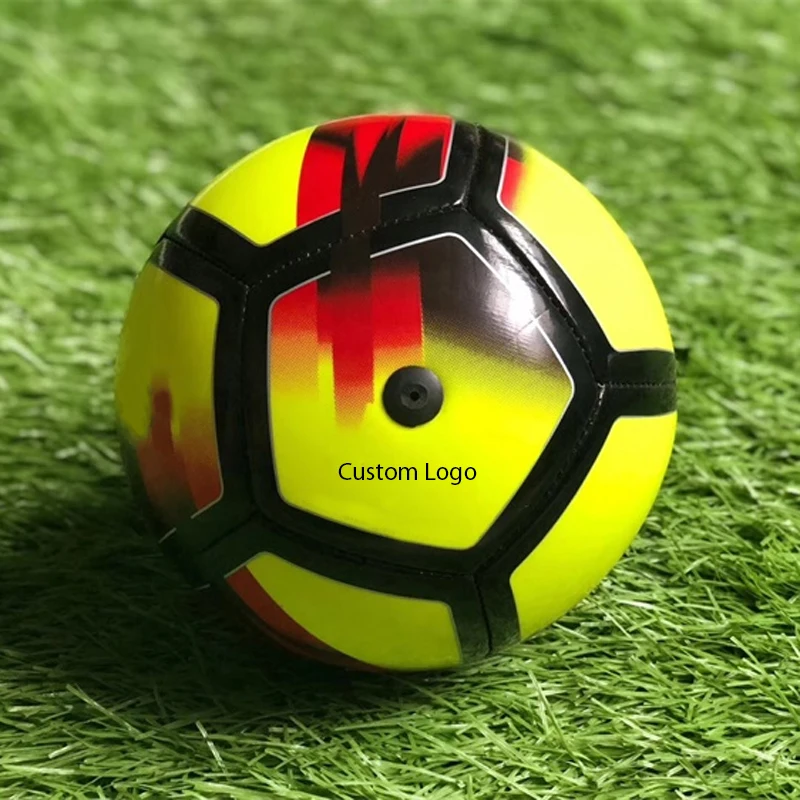 Professional Sports Team Playing Custom Logo Soccer Ball Machine Stitched High Quality Football Soccer Ball