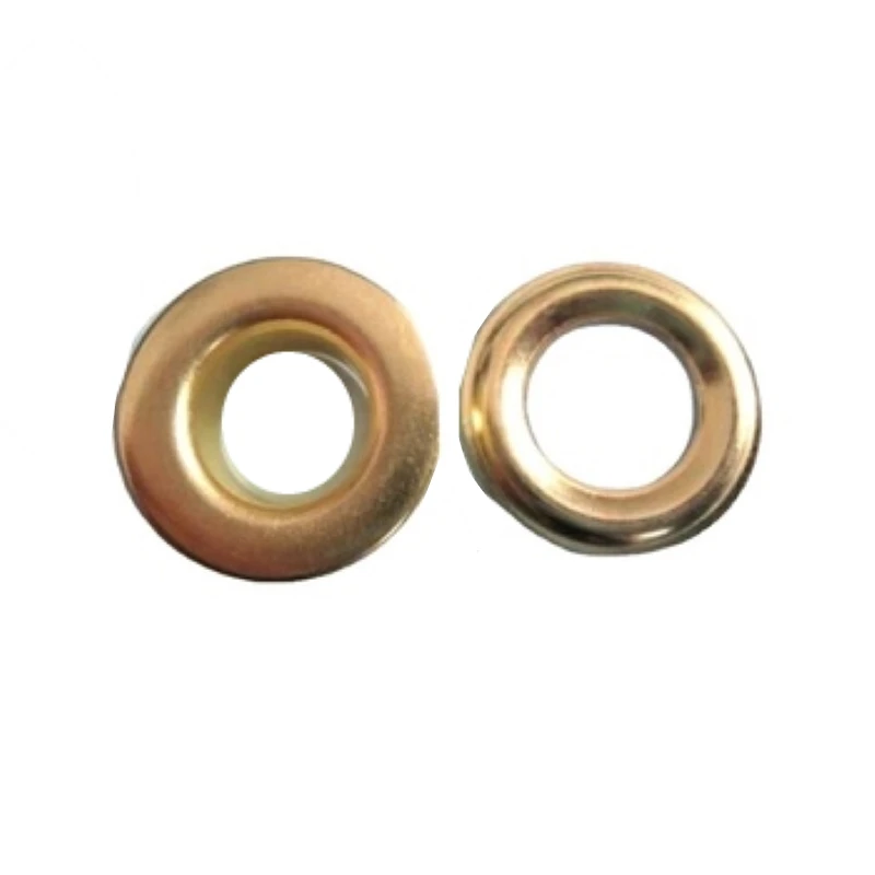 The Best and Cheapest Shiny Copper Flat Eyelets with Washer for Garment.