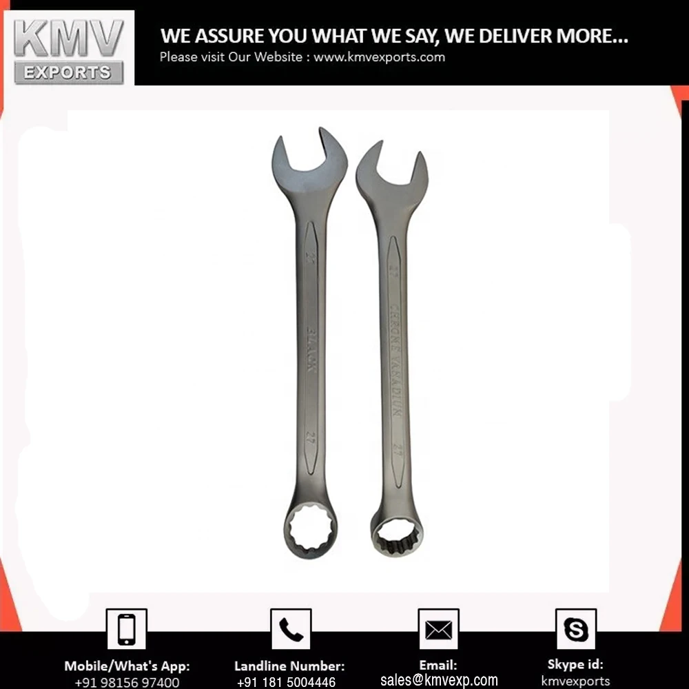 High Quality 27mm Combination Spanner Wrench Set Mirror Polish Chrome Finish Industrial Filter Wrench Direct Factory Price