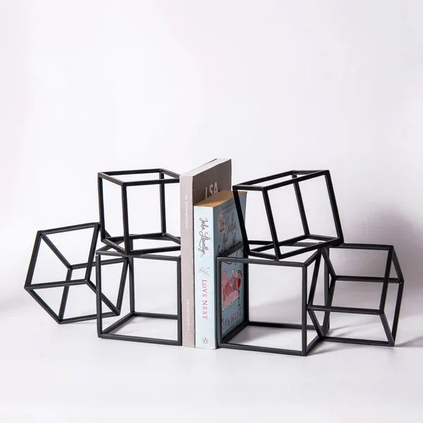 Affordable Price Metal Book Ends with Customized Color and Sizes For Study Room Home And Super Markets With Sizes 10 Inches