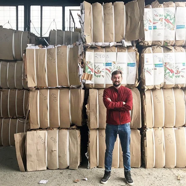 Top Quality Occ Waste Paper Old Newspapers Clean ONP Paper Scrap Wood Packing Pulp Color Pure Material Brown