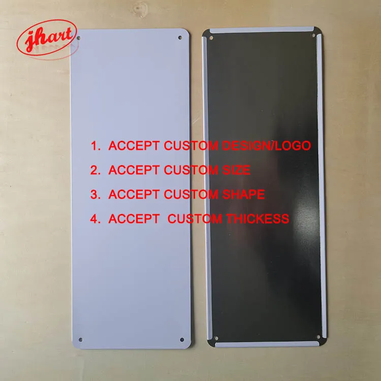 Hot sale Vintage metal signs 10*40CM Classic Customized Blank tin sign wall plate Wall decoration Metal Poster For Wholesale