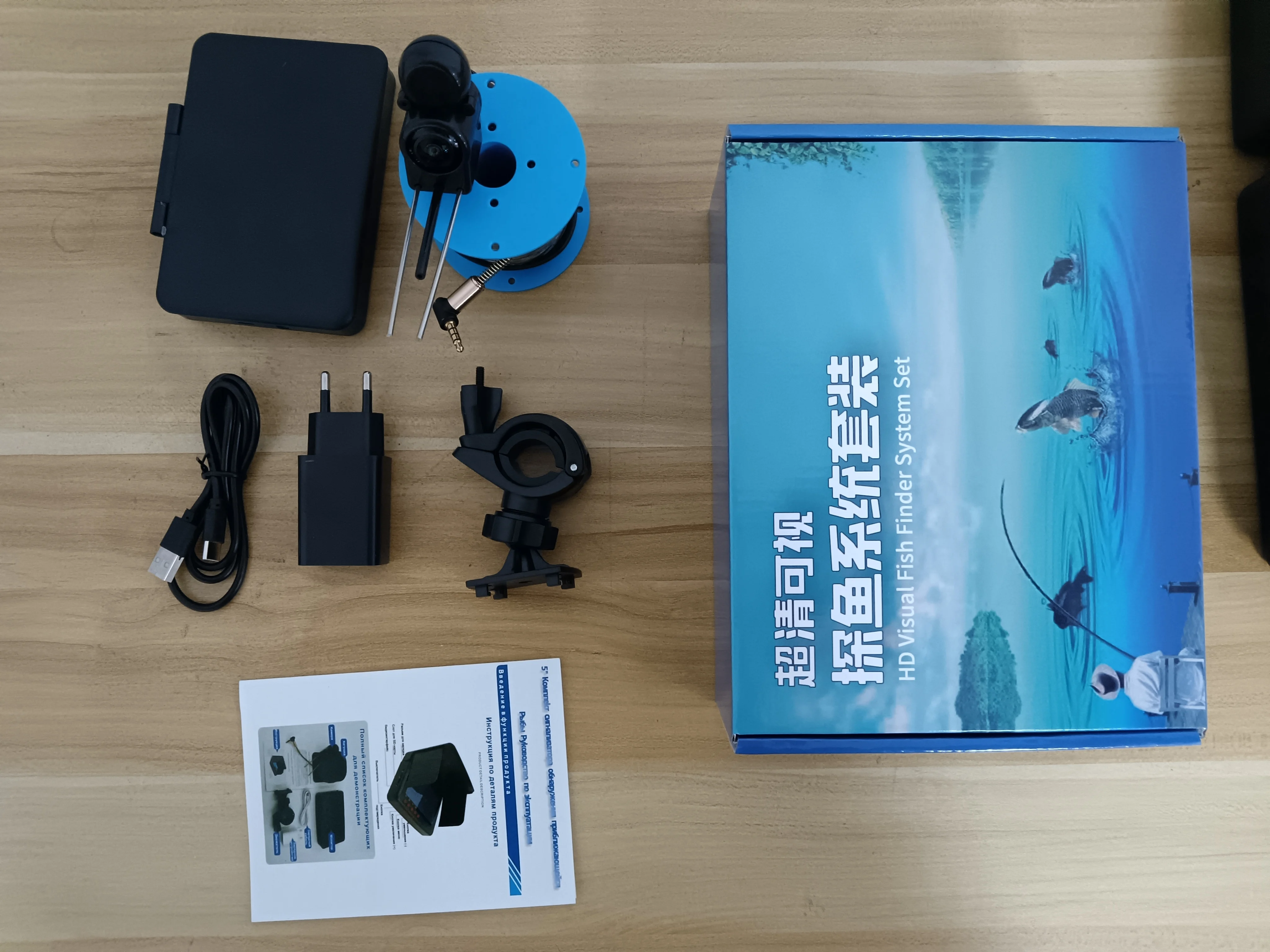 Winter Fish Fidner Underwater Fishing Camera 4.3 Inch IP68 Waterproof 15M 30M 50M For Ice/Sea/River Fishing