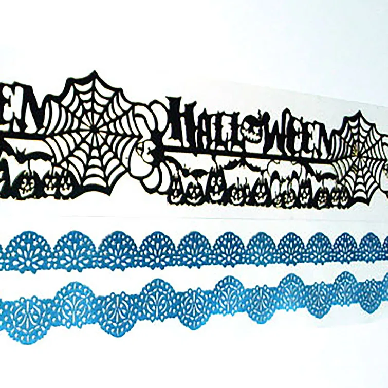 PVC Lace Border Decorative Stickers, Disney & NBCU audited factory