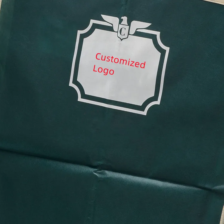 Vietnam factory RPET non woven eco-friendly foldable garment bag suit cover dustproof bag