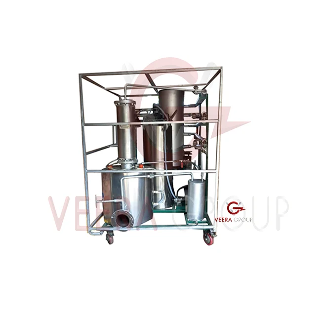 Top Quality of Veera D200sc Distillation Machines for Waste Oil to Industrial Diesel Making Made in India
