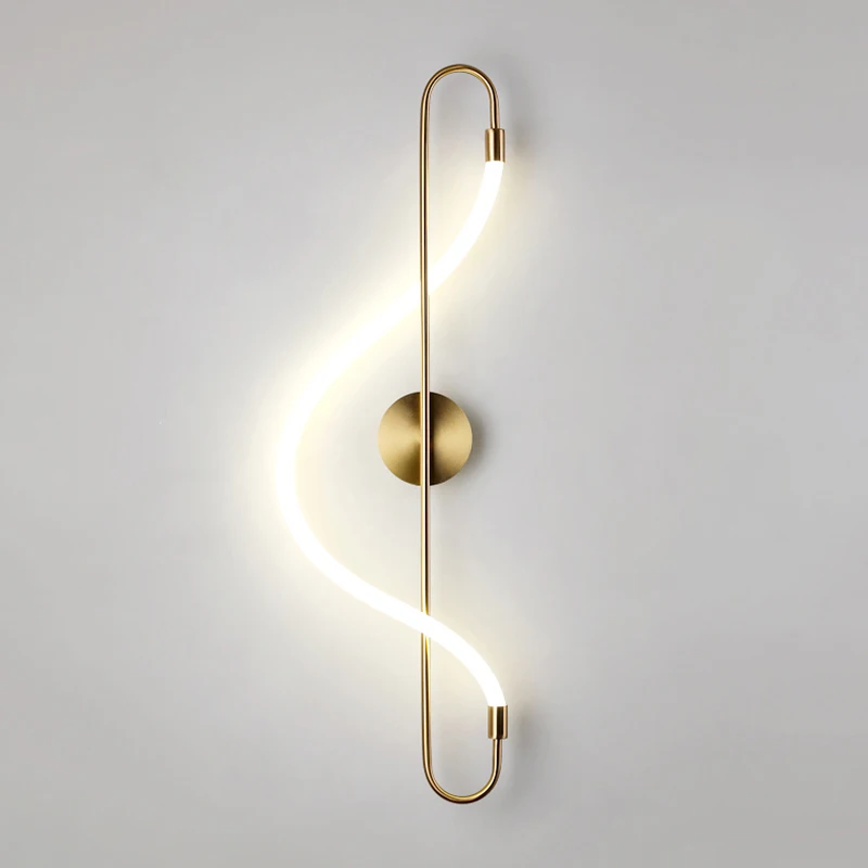 Tpstarlite Nordic Modern Hotel Indoor Bedroom Bedside Wall Sconce Light Decorative Wall Lamp