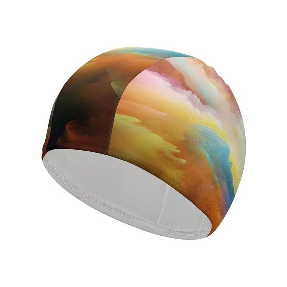 Free Sample Waterproof Silicon Swimming Cap Hat Durable Non-Slip Swimming Pool Cap Elastic Silicone Swim Caps